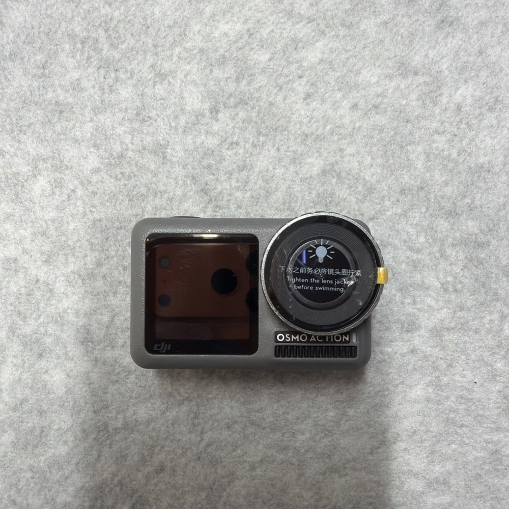 DJI Osmo AC001 Action Camera 4K Ultra HD Waterproof Gray Tested READ